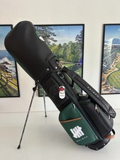 Malbon Golf Caddy Bag X UNDEFEATED Green Includes 2 hood covers -  picture