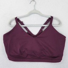 Torrid Sports Bra Womens 3X Purple TRU Performance Butter Soft Wireless Stretch picture