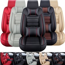 For Lexus Leather Car Seat Covers 5-Seats Front Rear Full Set Protectors Pad Mat picture
