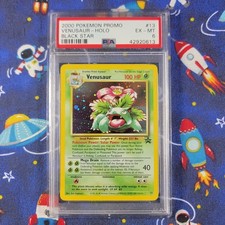 2000 POKEMON PROMO BLACK STAR #13 VENUSAUR-HOLO PSA 6 picture