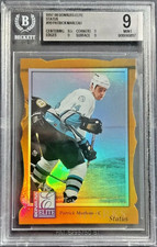 1997-98 Donruss Elite /100 Gold Die-Cut Status #99 Patrick Marleau SSP SJ BGS 9 picture