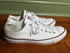 Converse Chuck Taylor All Star Low Top Optic White Canvas Lace-Up Unisex M7652 picture