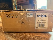 SAFCO 3399BL Alday 24/7 Adjustable T-Pad Armrest Kit Black New Open Box OEM picture