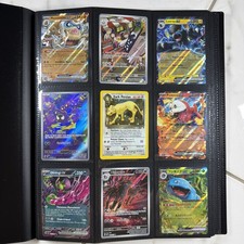 100+ Pokémon Card Lot Modern and Vintage Binder Collection (Binder Included) picture