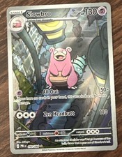 Slowbro 090/084 Pitch Black 2026 PBL IR Holo Rare Full Art Pokémon Card picture