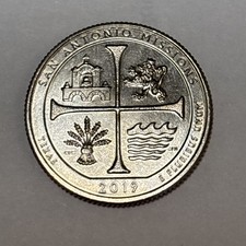 2019-W ‼️West Point San Antonio Missions Quarter  RARE picture