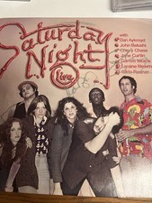 Autographed Chevy Chase Dan Aykroyd SNL Album Vinyl JSA And Beckett Signed Auto picture