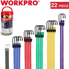 WORKPRO 22PCS Bungee Cords Heavy Duty 10
