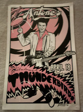 THE FABULOUS THUNDERBIRDS Concert Poster ANTONE'S BLUES CLUB Austin TX 1980 DAZE picture