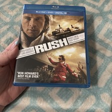 Rush - (Blu-ray, 2013) by Ron Howard, with Chris Hemsworth.  MINT DISCS** picture