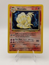 Ninetales Base Set 12/102 Holo Wizards Base Set HP picture