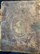 1864 John E. Potter & Co. Illustrated Family Bible, Philadelphia, / Metal Clasp picture