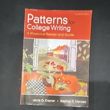 Bedford/St. Martin's Patterns for College Writing 14th Ed PB 2016 Kirszner picture