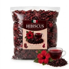 Hibiscus Flowers 1lb (16oz)  All Natural Flor De Jamaica Mexicana picture
