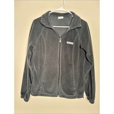 Columbia Benton Springs Full Zip Fleece Jacket Gray Size Medium picture