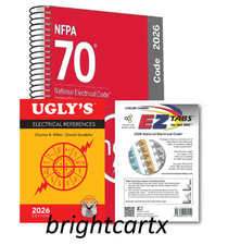 NFPA 70 National Electrical Code 2026 Spiral + EZ tab 2026 + Ugly 2026 USA STOCK picture