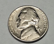 1947 S CIRCULATED JEFFERSON NICKEL Nice Original Coin N594 picture