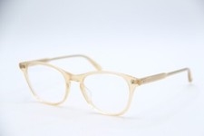 NEW GARRETT LEIGHT VIENNA B HONEY CLEAR GOLD AUTHENTIC FRAMES EYEGLASSES 48-20 picture