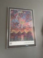 Carlos Almaraz Póster for the 1984 Los Angeles Olympic Games With Certificate picture