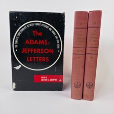 The Adams-Jefferson Letters: Complete Thomas Jefferson Abigail & John Adams 1959 picture
