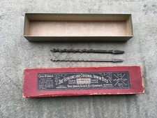 Vintage Irwin Box And 2 Auger Bits picture
