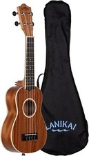 Lanikai Model LU21-S Soprano Size Acoustic Ukulele with Gig Bag, Okoume Wood picture