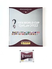PANINI WC Qatar 2022 Limited ed SILVER Album + Complete Sticker & CocaCola Set picture