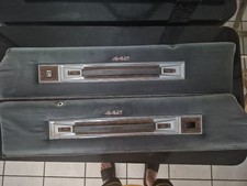 Nice Set Of 1985 Grey 442 Oldsmobile Original Upper Door Pan Hard To Fine. picture