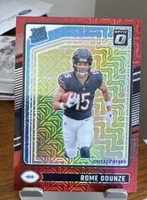 2024 Panini Donruss Optic - Rated Rookie Rome Odunze #286 Red Mojo Prizm (RC) picture