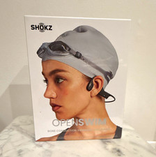 Shokz OpenSwim - BRAND NEW - Bone Conduction Swimming Headphones - Black picture