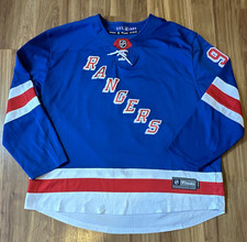 Fanatics New York Rangers Mika Zibanejad #93 NHL Hockey Jersey Men's 3XL Blue picture