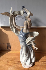 Lladro NEW HORIZONS, #6570 Glossy Porcelain, Millenium Collection, Rare W/ BOX picture