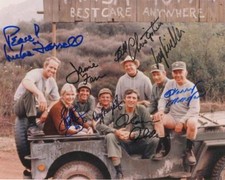 REPRINT - MASH Cast Autographed Signed 8 x 10 Photo Poster RP Man Cave picture