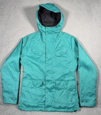 Burton DRYRIDE Teal Document Jacket Womens Medium Teal Ski/Snowboarding Full Zip picture