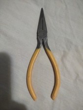 VINTAGE KLEIN & SONS NEEDLENOSE PLIERS NO.203-6 tool picture