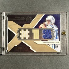 2008 SPx Winning Materials Peyton Manning #WM-PM Dual Jersey #18 /25 picture