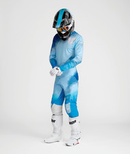 MX-26 Thor Sportmode Carbon Motocross Gear Set - Jersey & Pant - Electric Blue picture