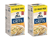 (Pack of 2) New Quaker, Instant Grits Value Pack, Butter, 0.98 oz, 22 count picture