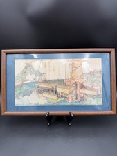 Fallingwater Kaufmann House Framed Print Frank Lloyd Wright Architecture 16.5x10 picture