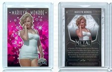 Marilyn Monroe 2024 Leaf Metal Icons #21 Pink 9/10 picture