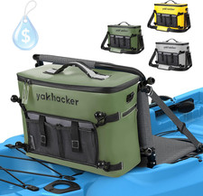 Kayak Cooler, Waterproof Seat Back Cooler for Kayaks with Lawn-Chair Style Seats picture