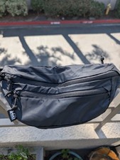 REI Black Fanny Pack Multiple Zippered Compartments picture