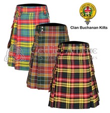 Clan Buchanan Tartan Scottish Cargo UTILITY KILT - Custom Made By Celtic Attire picture
