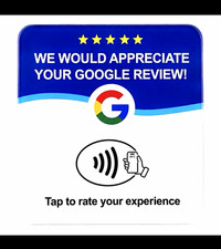 25 Pcs Wholesale - Google Tap to Review Card (25-pack) picture