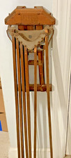 Antique FAVORITE Clothes Dryer Gem Mfg Co PA Wood Folding Wall Drying Rack 29