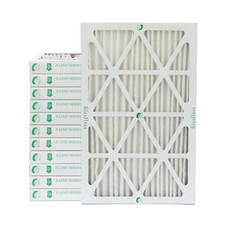Glasfloss ZL 16x25x2 MERV 10 (FPR 7) Pleated HVAC Air Filters. Case of 12 picture