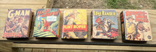 5 Better Little Books WESTERN & G-MAN & FLASH GORDAN Theme-1930's-1940's. picture