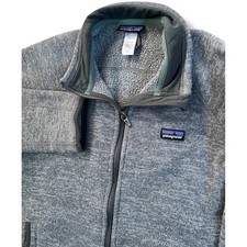 Patagonia Better Sweater Full Zip Fleece Jacket Mens Medium Gray Heather picture