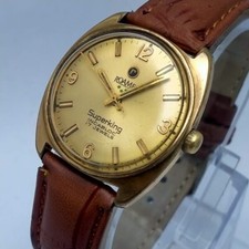 Roamer Superking Incabloc 801-2310-30g Manual Winding Vintage Watch IMA64MHN4 picture