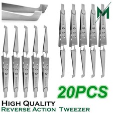 Dental Direct Bracket Holder Orthodontic Self Close Reverse Action Tweezer picture